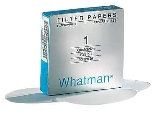 Whatman 1001-055 Qualitative Filter Papers; 5.5 cm Dia; Pore size, 11; 100/Box