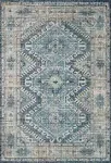 Loloi II Skye SKY-03 Denim Natural Rug - 2 ft 3 in x 3 ft 9 in