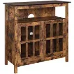 Convenience Concepts Big Sur Highboy TV Stand with Storage Cabinets - Barnwood