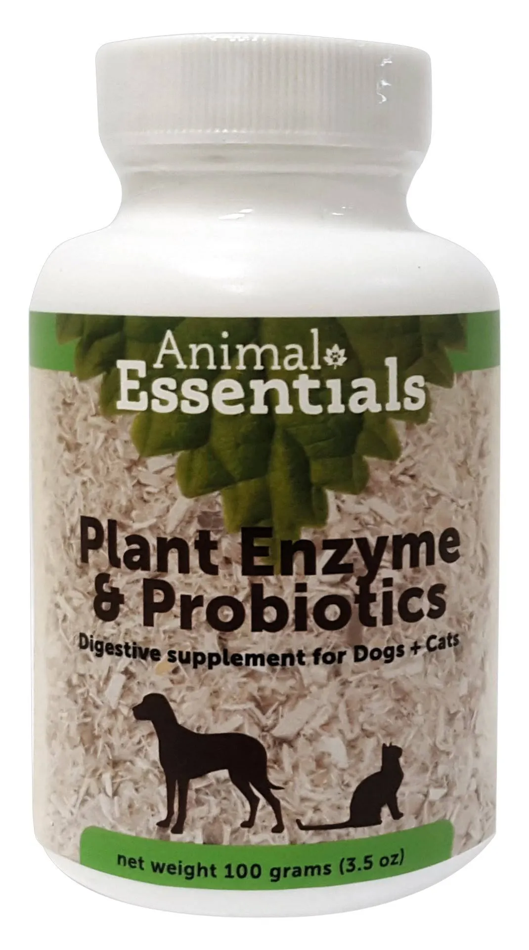 Animal Essentials Plant Enzymes & Probiotics Digestive Powder for Dogs & Cats