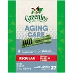 Greenies Aging Care Dental Dog Treats, 27 Oz Box Easy To Digest Natural Dog Food