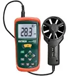 Extech AN100 CFM/CMM Mini Thermo-Anemometer 