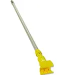 Rubbermaid Commercial Gray/Yellow Gripper Aluminum Mop Handle