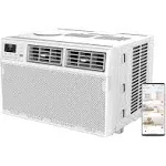 10000 BTU Smart Window Air Conditioner,Fa<wbr/>n&amp;Dehumidifier<wbr/>,450 Sq.Ft.