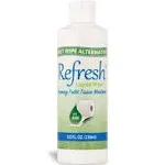 Refresh Liquid Wipe: Toilet Paper Foam Dispenser Refill. Eco-Friendly Flushable Wet Wipe Alternative with Witch Hazel and Aloe. 8 oz Refill.…