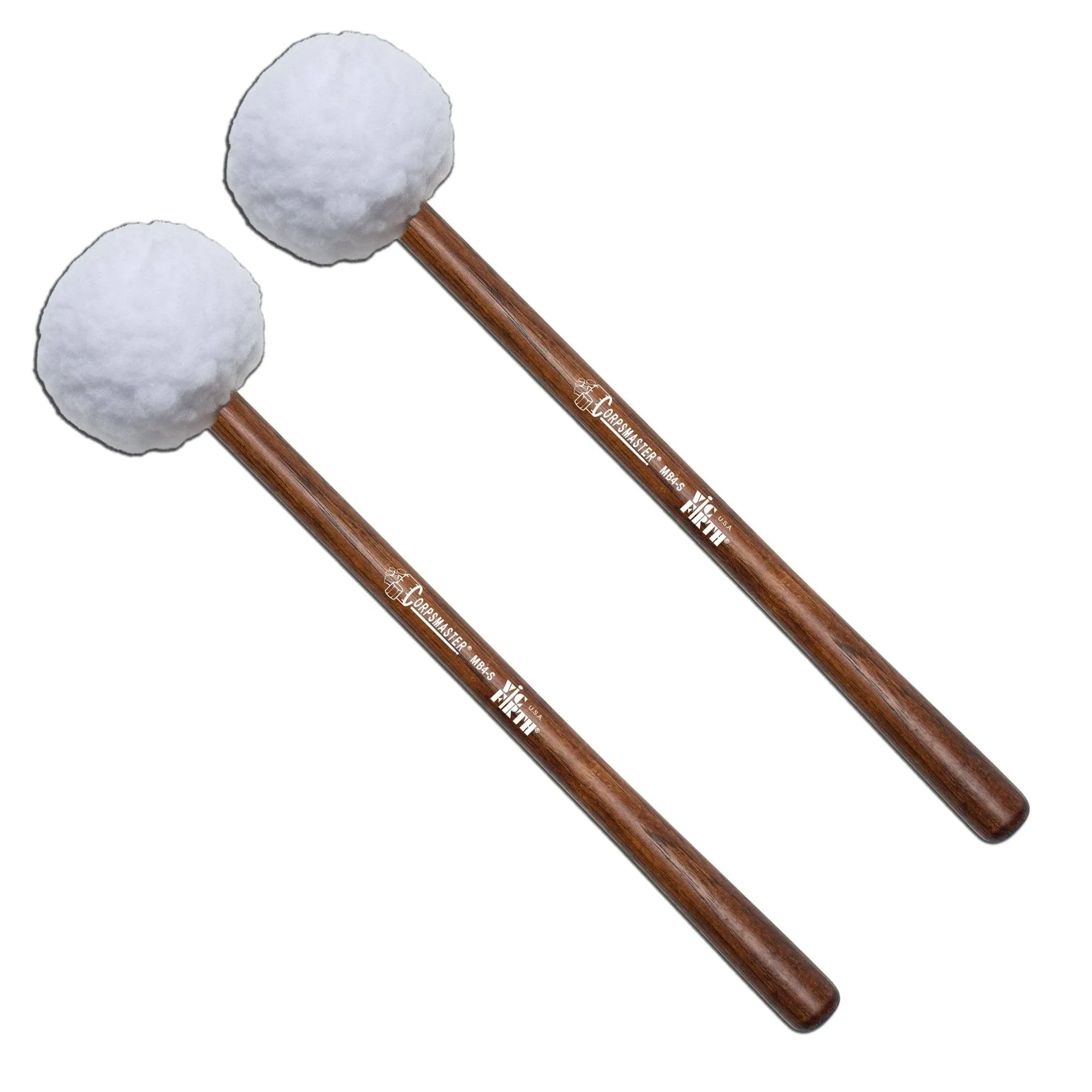 Vic Firth - MB4S - Corpsmaster Bass mallet -- x-large head -- soft