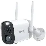 Netvue Outdoor Security Camera, 2K Surveillance Cameras Wireless Wifi Battery with AI - Only for 2.4GHz