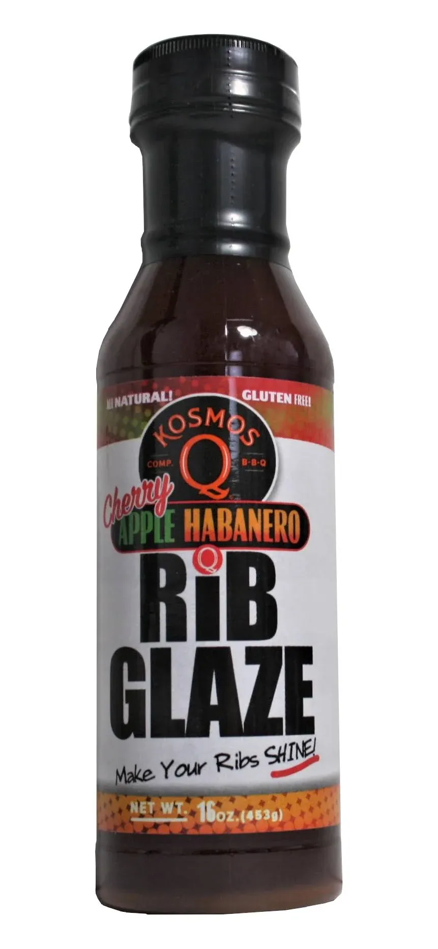 Kosmos Q 16 oz. Cherry Apple Habanero BBQ Glaze