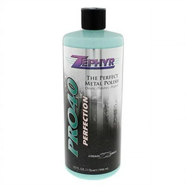 Zephyr pro40032 32 oz. Pro-40 Metal Polish