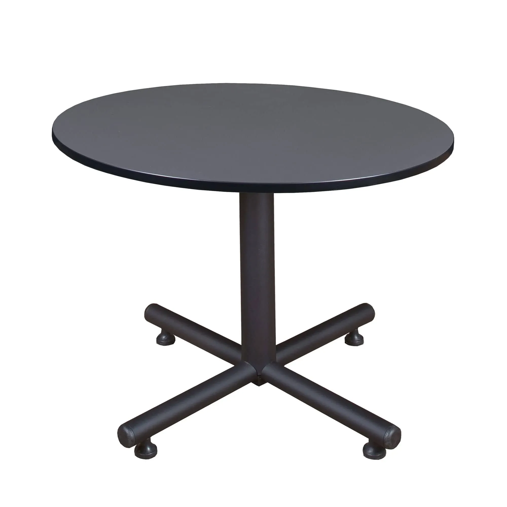 Kobe 48" Round Breakroom Table- Grey - Regency - TKB48RNDGY