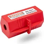 TRADESAFE Plug Lock for Lockout Tagout - 220 Volt Power Cord Lockout, Large Electrical Plug Lock, Industrial Grade Electrical Plug Lockout Device,