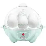 Elite Gourmet Easy Electric 7 Egg Capacity Soft, Medium, Hard-Boiled Mint 