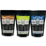 Olive My Pickle Live Culture & Probiotic Olives for Gut Health - Healthy Olives Bundle (3 Pack)