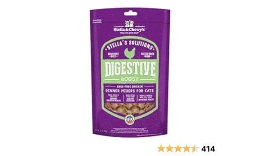 Stella & Chewy's Solutions Digestive Boost Chicken Freeze Dried Cat Food