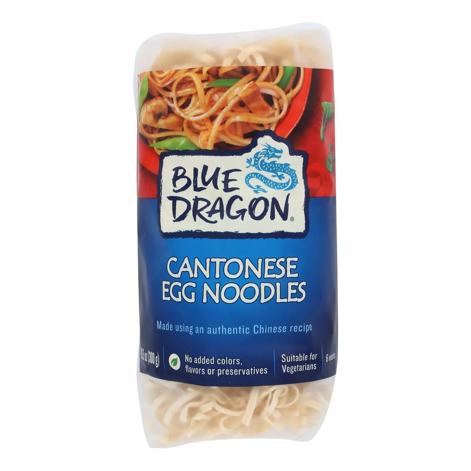 Blue Dragon Medium Egg Noodle Nests, 10.58 Ounce (Pack of 8)