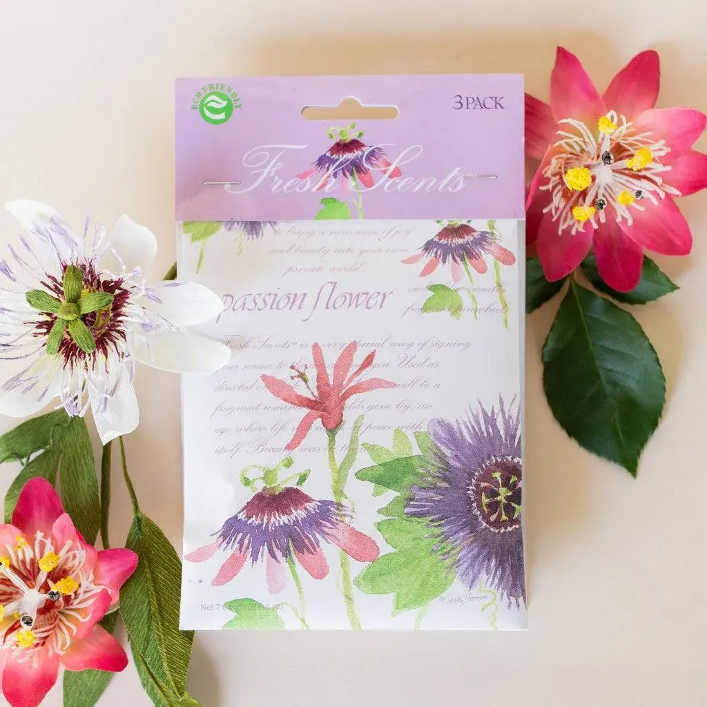 Willowbrook Passion Flower Sachet - 3 Pack