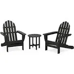 POLYWOOD Classic Adirondack 3-Piece Set