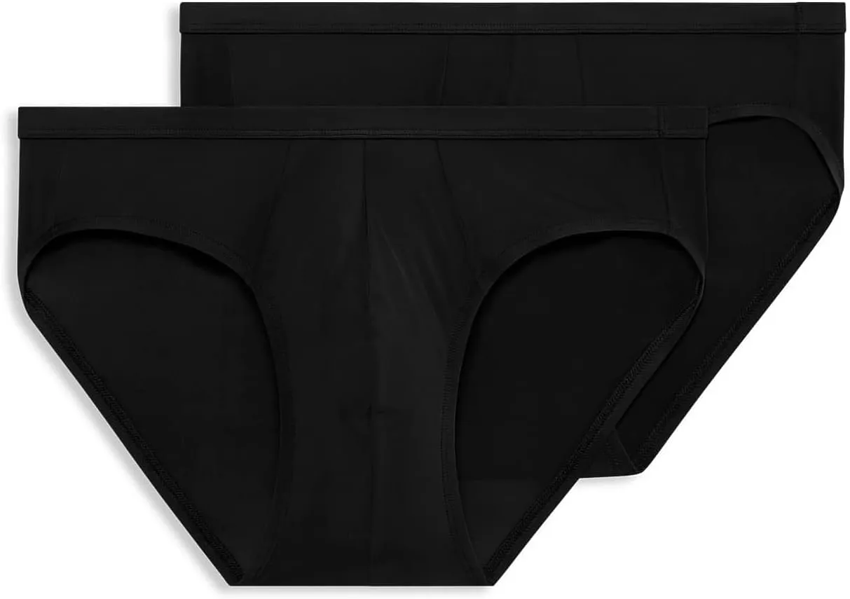 Jockey Men's Underwear Elance Microfiber Bikini - 2 Pack