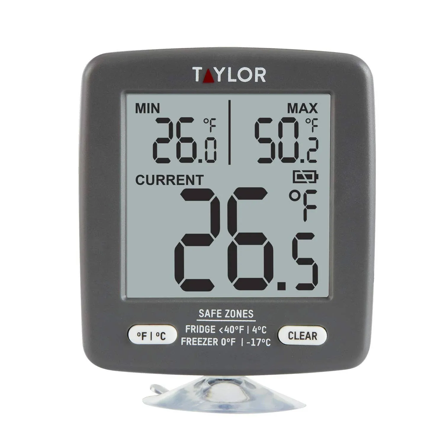 Taylor Digital Freezer/Refrigerator Thermometer