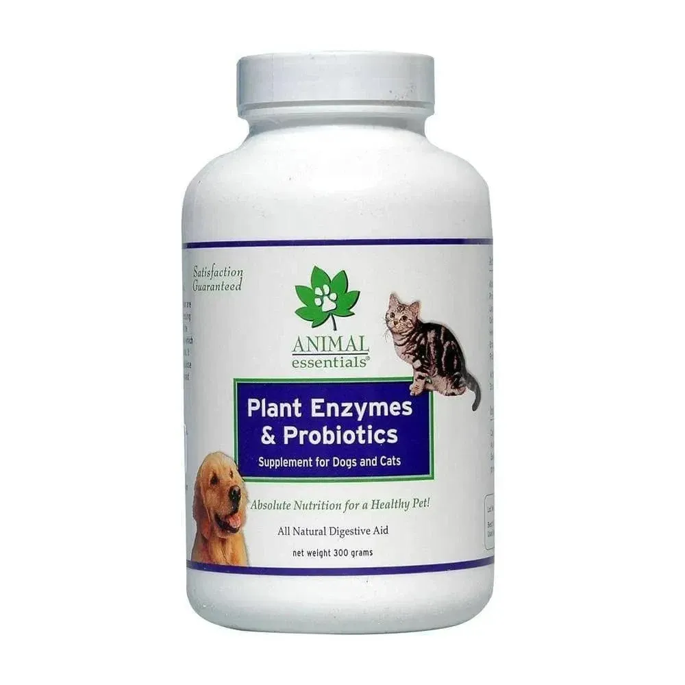 Plant Enzyme &amp; Probiotics for Dogs + Cats, 10.6 oz (300 g)