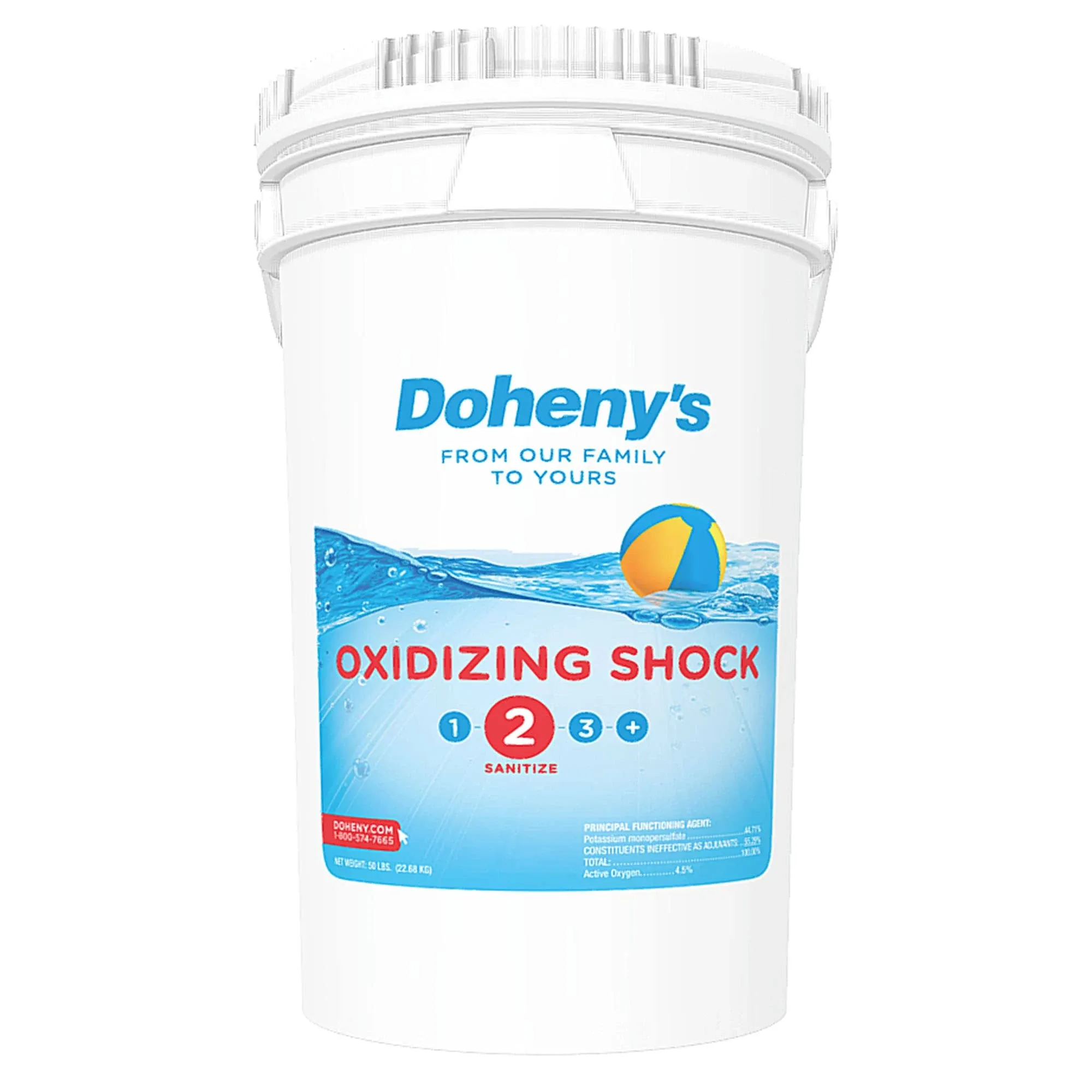 Doheny's Chlorine Free - Oxidizing Shock - 50 lb. Bucket