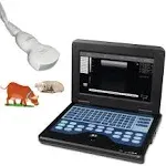 Portable Veterinary B-Ultrasound Scanner with 3.5Mhz Convex Probe for Horse,Goat,Cow,Sheep and Pig use