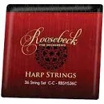 NEW 36 HARP STRINGS SET NYLON REPLACEMENT EXTRA STRING SET for MEGHAN