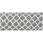 Madison Park Bittman Reversible High Pile Tufted Microfiber Bath Rug