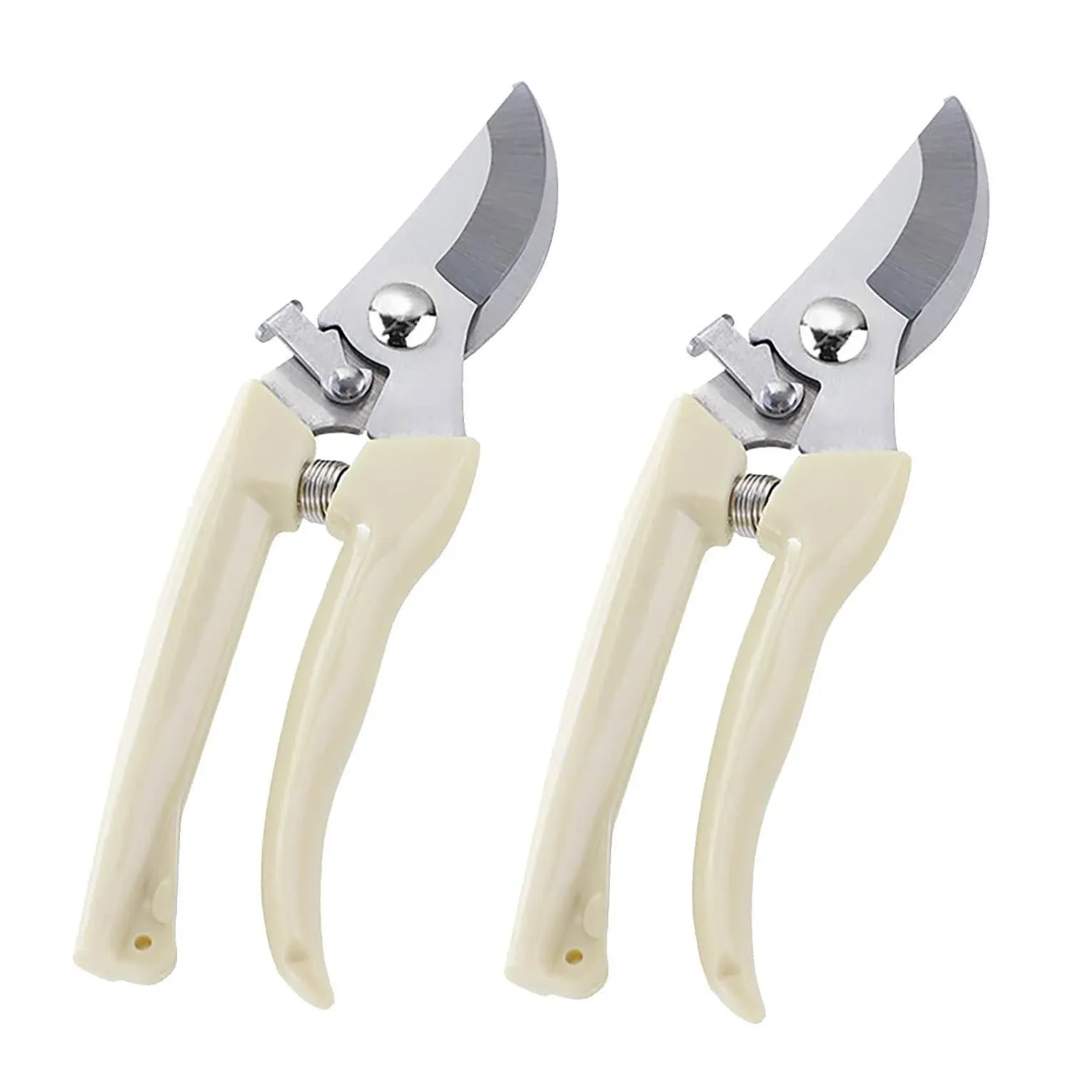 BUGUI Bypass Garden Pruning Shears - 2 Pack Ultra Lightweight Hand Pruners Ma...