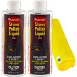 Quantum Kleen Micro Fiber Towel and Imperial Stove Polish Liquid