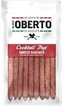 Oh Boy! Oberto Classics Cocktail Pep Smoked Sausages, 12 Ounce