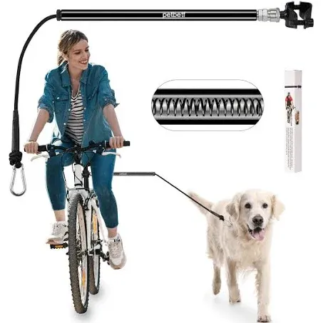 petbetf\nDog Bike Leash,Hands Free Bike Leash,Attachment Bicycle Riding