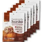 Heavenly Hunks Cookie Oatmeal Chocolate Chip, 6 oz (6 Pack)