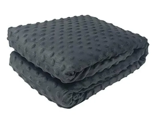 Barmy Weighted Lap Blanket (48x24 Inches, 6 lbs) Weighted Lap Pad with Cotton ...