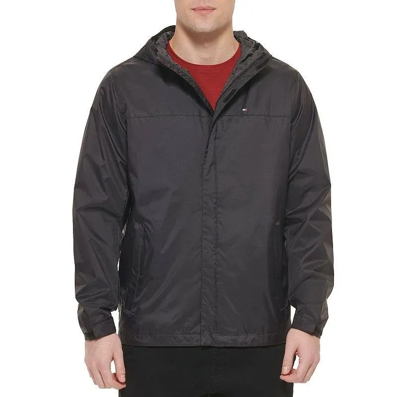 Hooded Rain Slicker Jacket