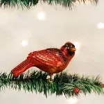 Old World Christmas Resting Cardinal - No Box by Old World Christmas (Newer)