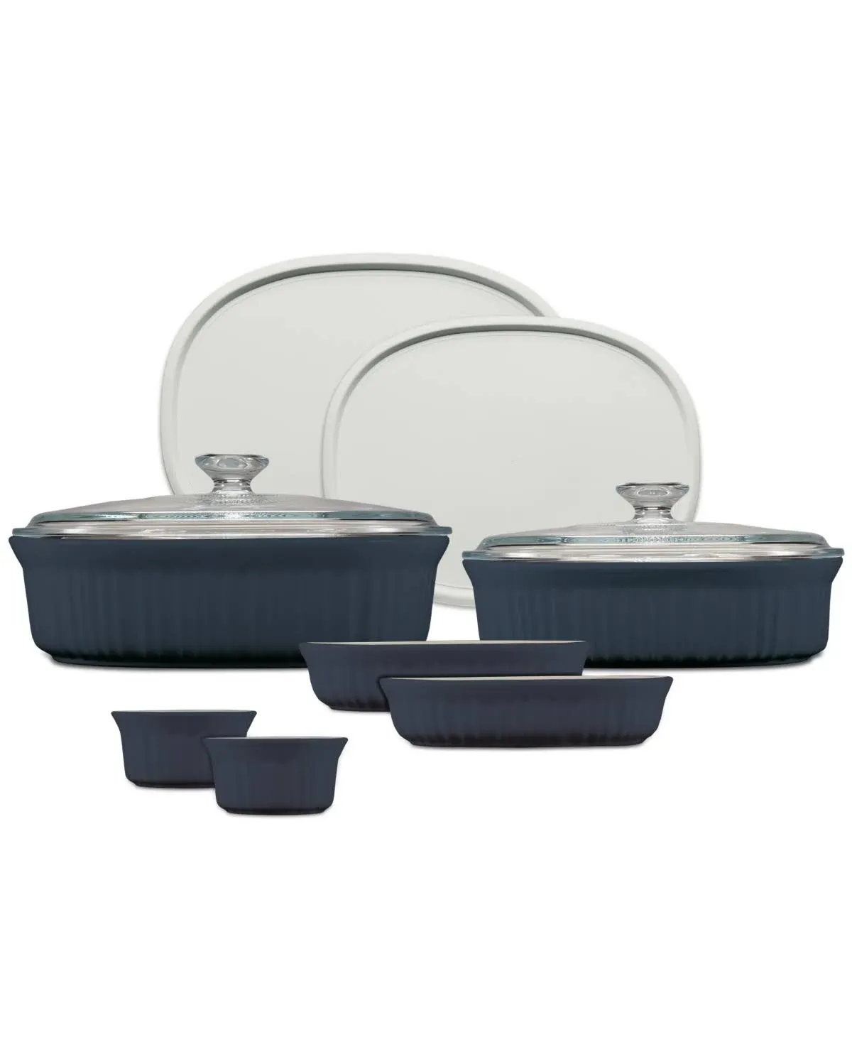 Corningware 10-Piece Bakeware Set French Colors | Navy