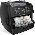 VC-3 Money Counter Machine Mixed Denomination Bill Value Counting Cash Counter