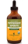 Herb Pharm Certified Organic Peppermint Spirits Liquid Extract Digestive Support Blend - 4 Ounce (dpep04)