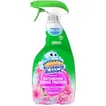 Scrubbing Bubbles Bathroom Cleaner, Grime Fighter, Floral Fusion - 32 fl oz