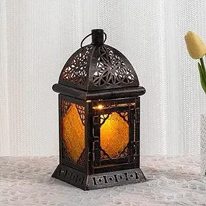 Vintage Large Size Decorative Candle Ramadan Lantern Moroccan Style Christmas