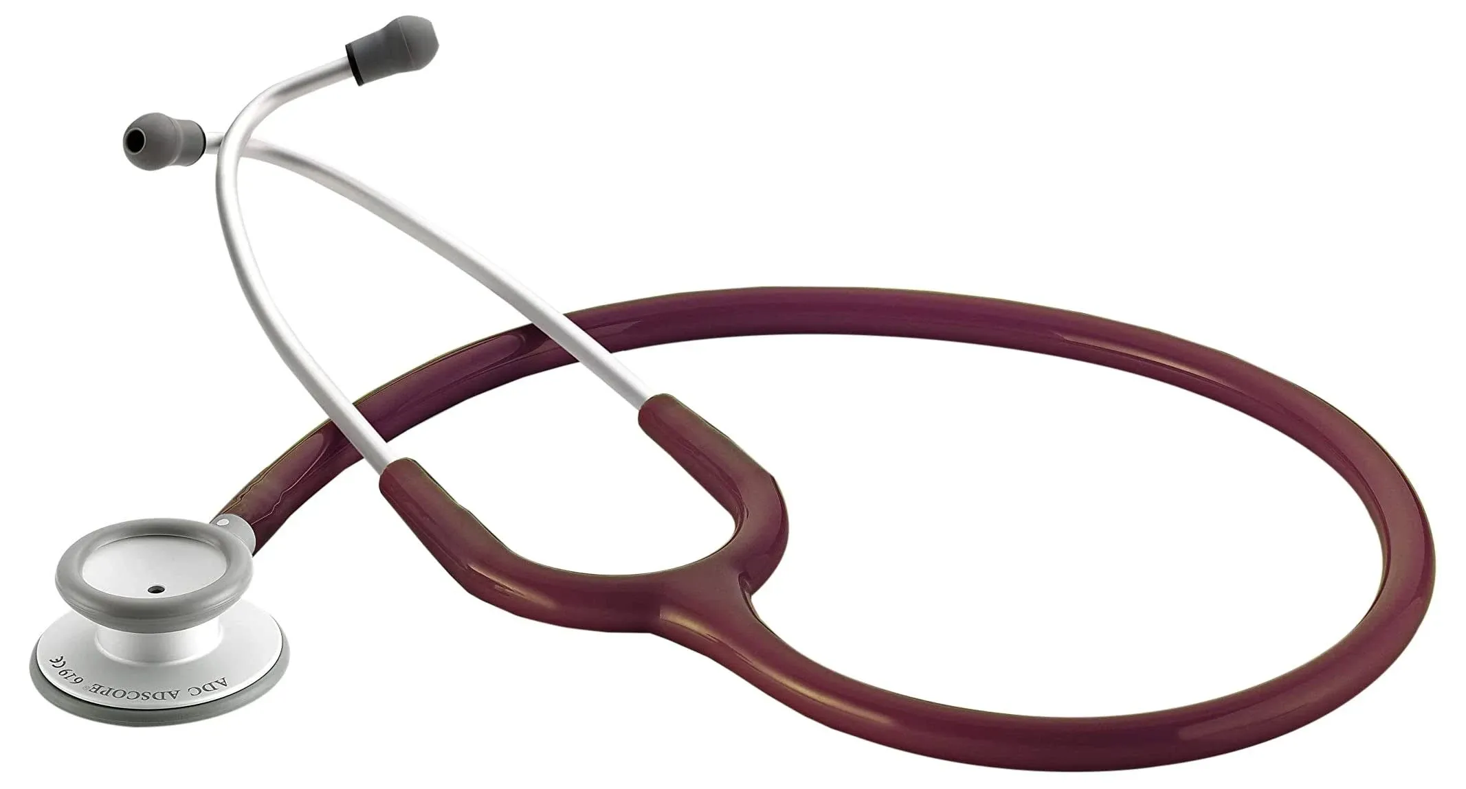 Stethoscope Adscope Lite 619 Clinician Burgundy Tube