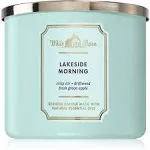 NEW! Bath &amp; Body Works LAKESIDE MORNING 3-Wick CANDLE White Barn 14.5Oz SO FRESH