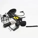 Condenser Microphone 192kHz/24Bit, USB Cardioid Computer Mic Kit with Upgrade...