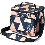 Tiblue Insulated Lunch Bag for Women/Men - Reusable Lunch Box for Office Work School Picnic Beach - Leakproof Cooler Tote Bag Freezable Lunch Bag with