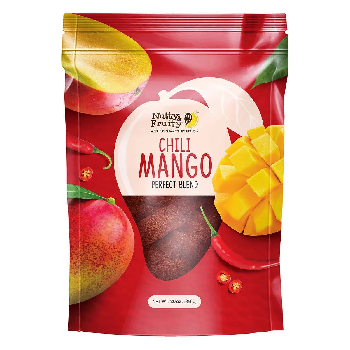 Nutty & Fruity Chili Mango Gourmet Dried Fruit 30 oz