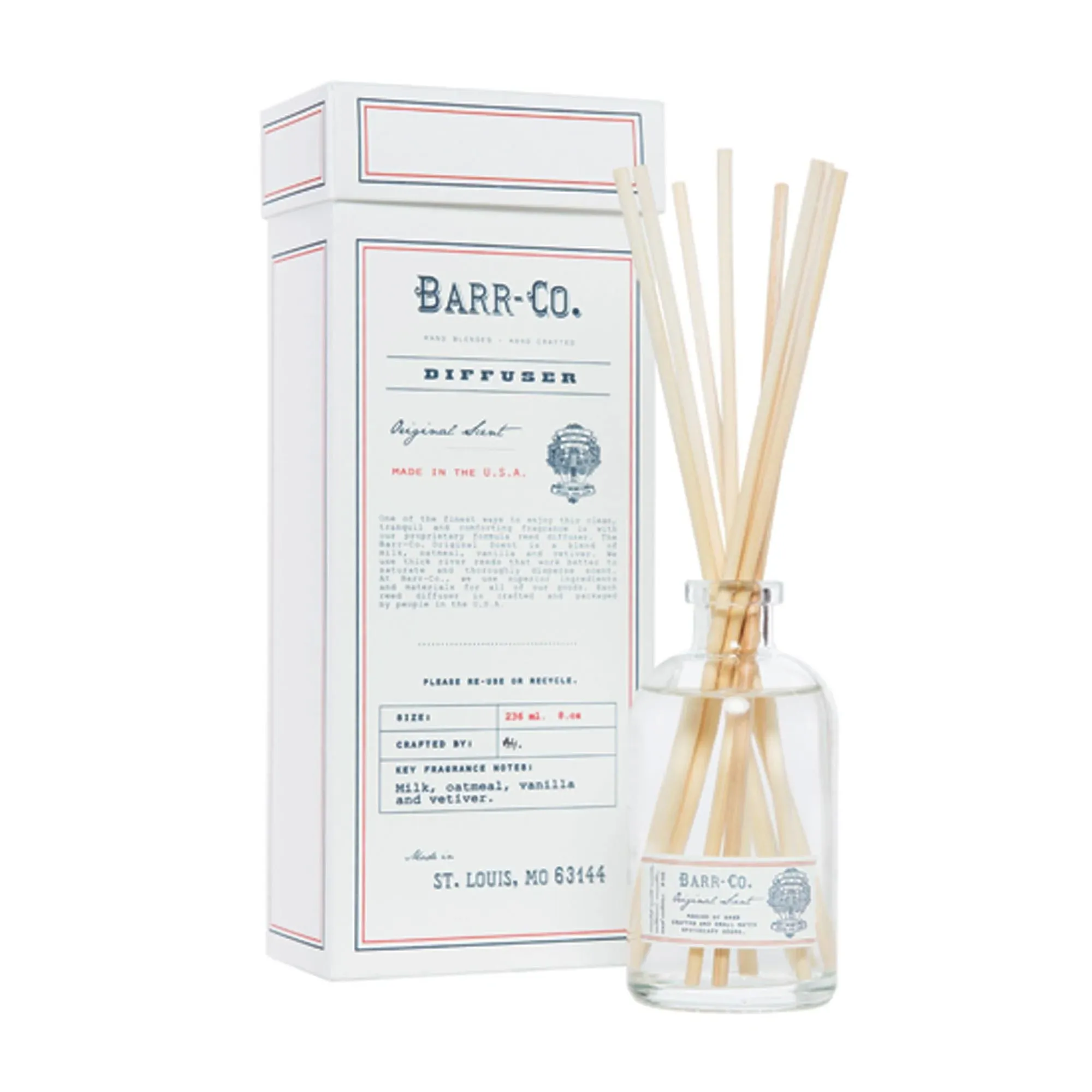 Barr-Co. Original Scent Reed Diffuser Kit