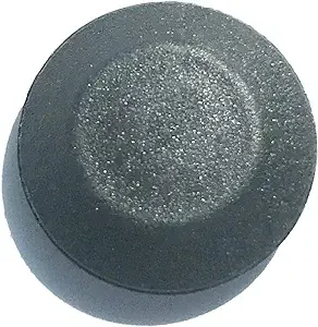 1/2 0.5 inch Flush Mount Black Plastic Body and Sheet Metal Hole Plug Qty 25 by