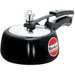 Hawkins CB15 Hard Anodised Pressure Cooker, 1.5-Liter, Contura Black