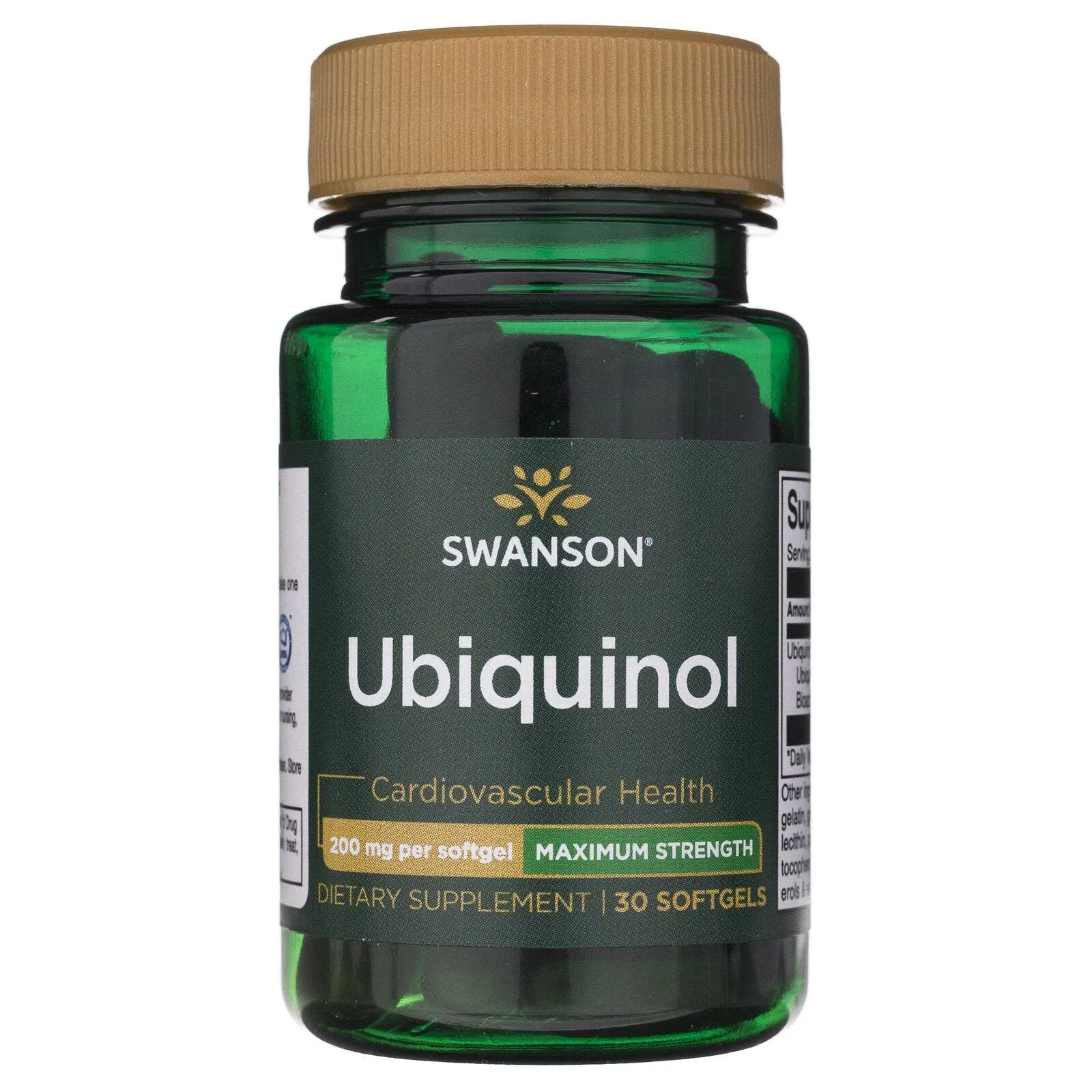 Swanson Ubiquinol 200 mg - 30 softgels